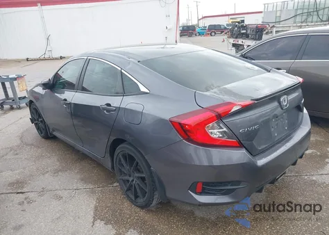 2020 Honda Civic Sport из США, поврежденный, VIN 2HGFC2F85LH589784